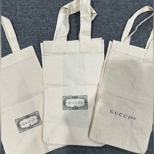 3 Gucci small totes